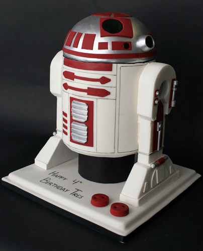 Star Wars Cake Designs. Amazing R2-D2 Cake Ever